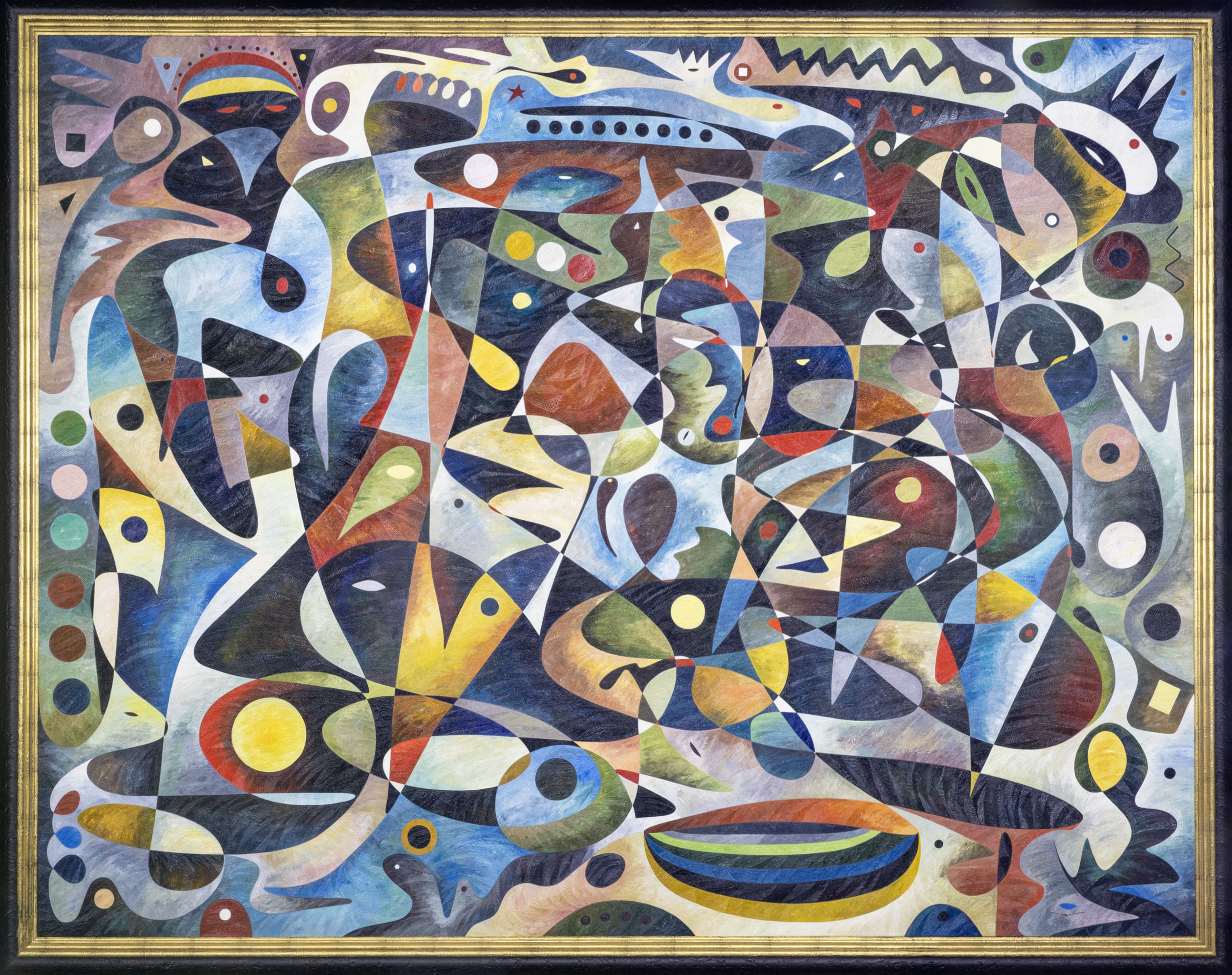 Guerra in Ucraina – monumental oil painting by Gheorghe Virtosu