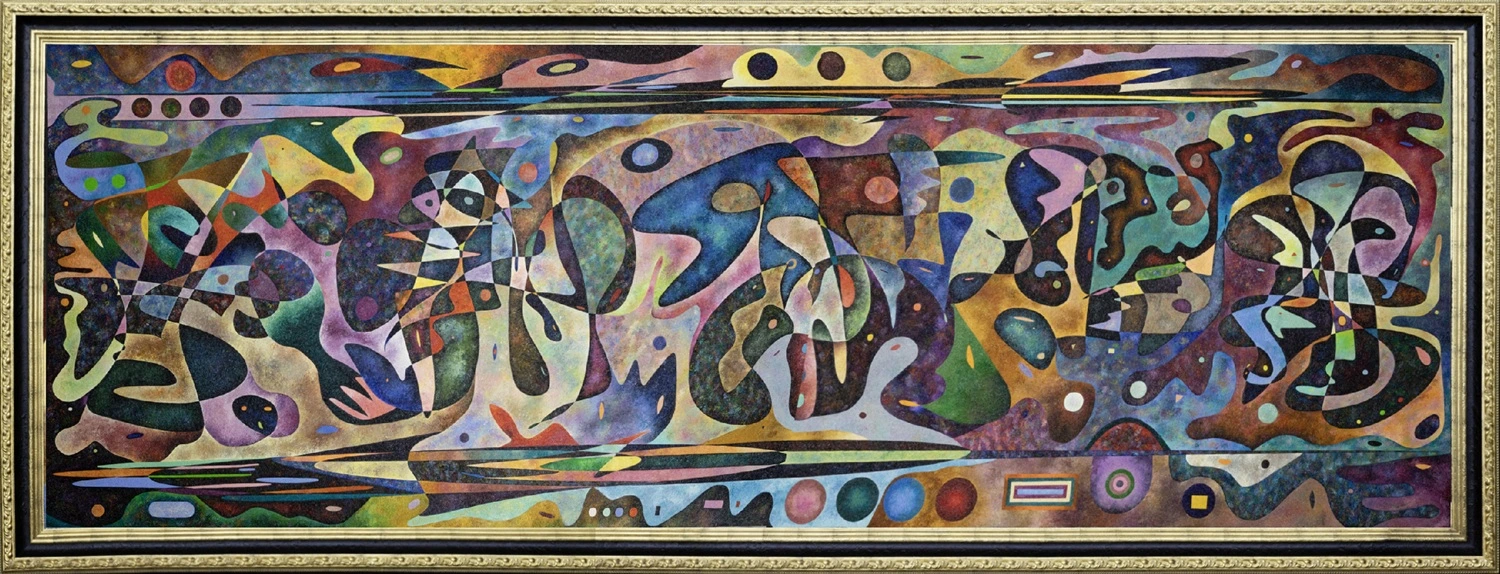 Satanismo – monumental oil painting by Gheorghe Virtosu