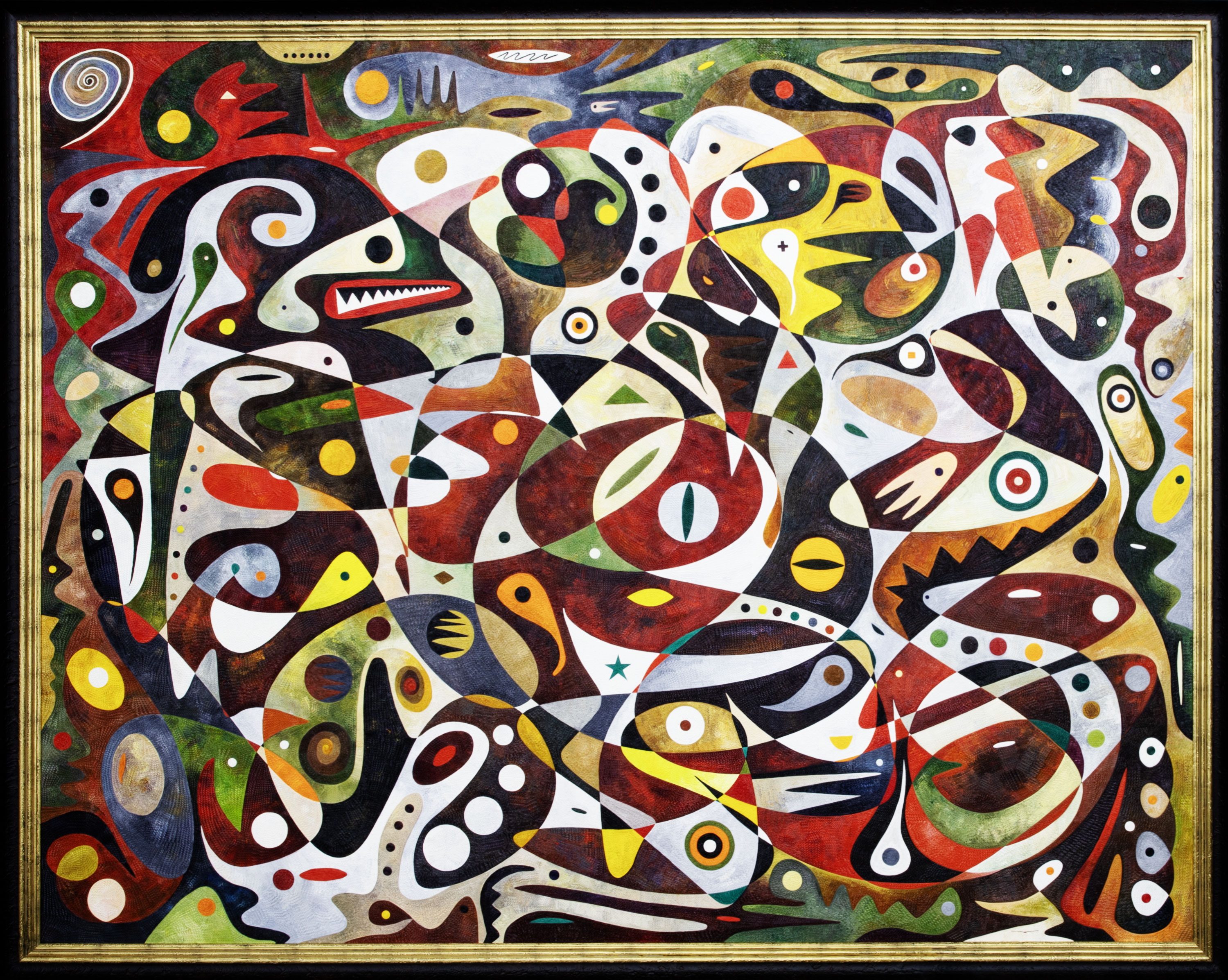 Seconda Guerra Mondiale – monumental oil painting by Gheorghe Virtosu